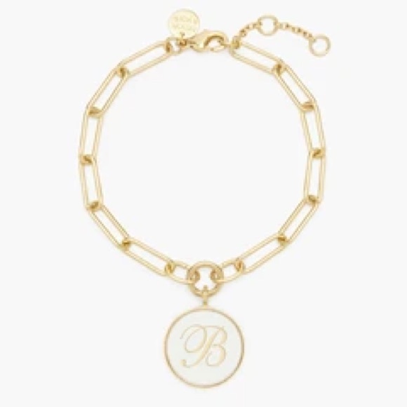 Brook&York Callie white enamel bracelet new in box - Picture 3 of 13